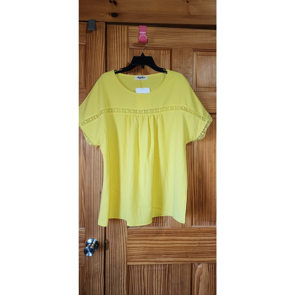 Haptics Yellow blouse‎